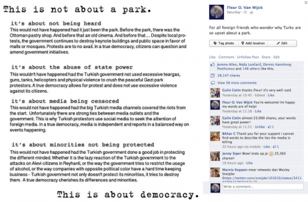 this is not about a park